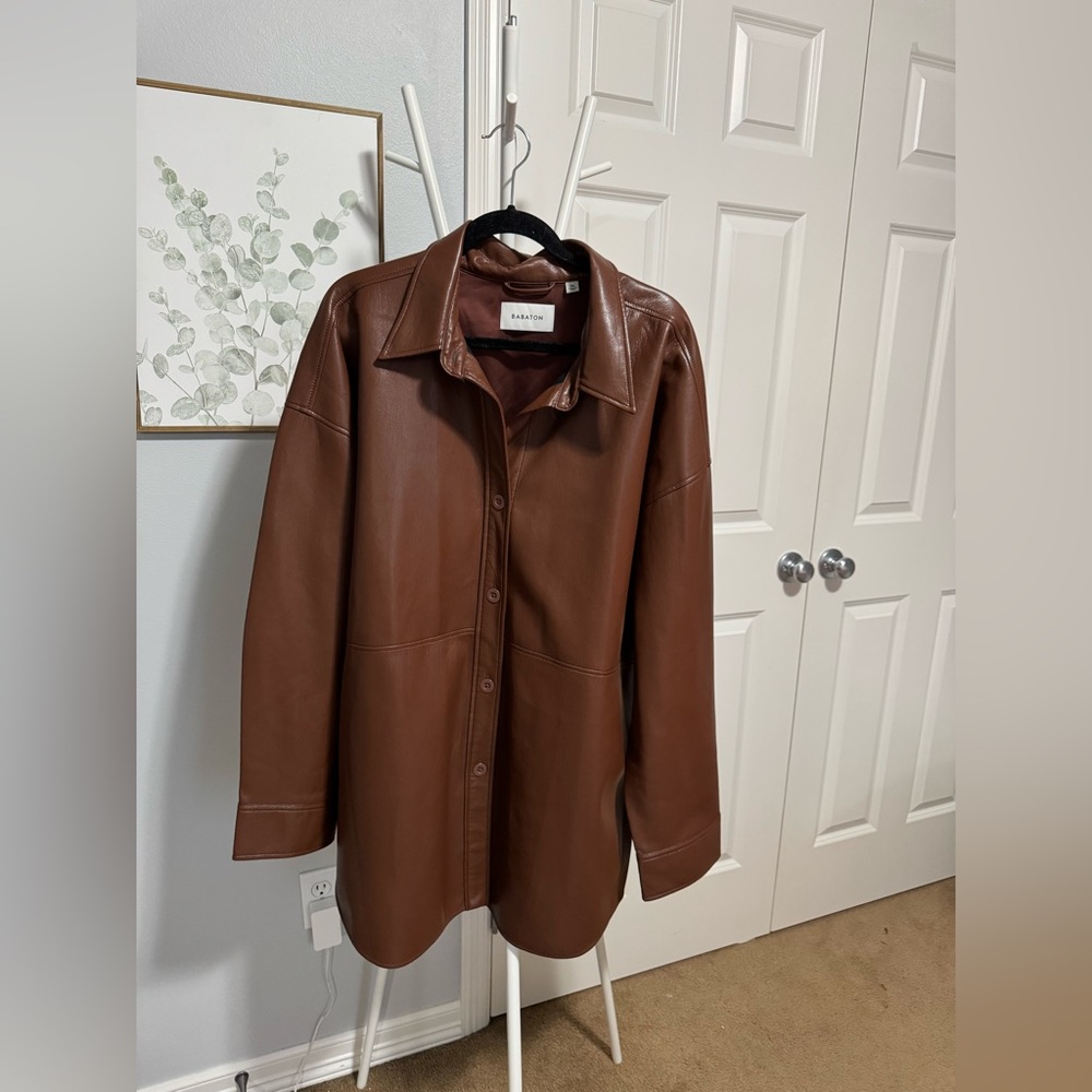 NWT ARITZIA PELLI SHIRT JACKET